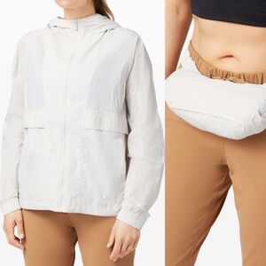 Lululemon Hood Lite Packable Jacket Belt Bag Size 4 Style LW4BI9S From 2020 Coat